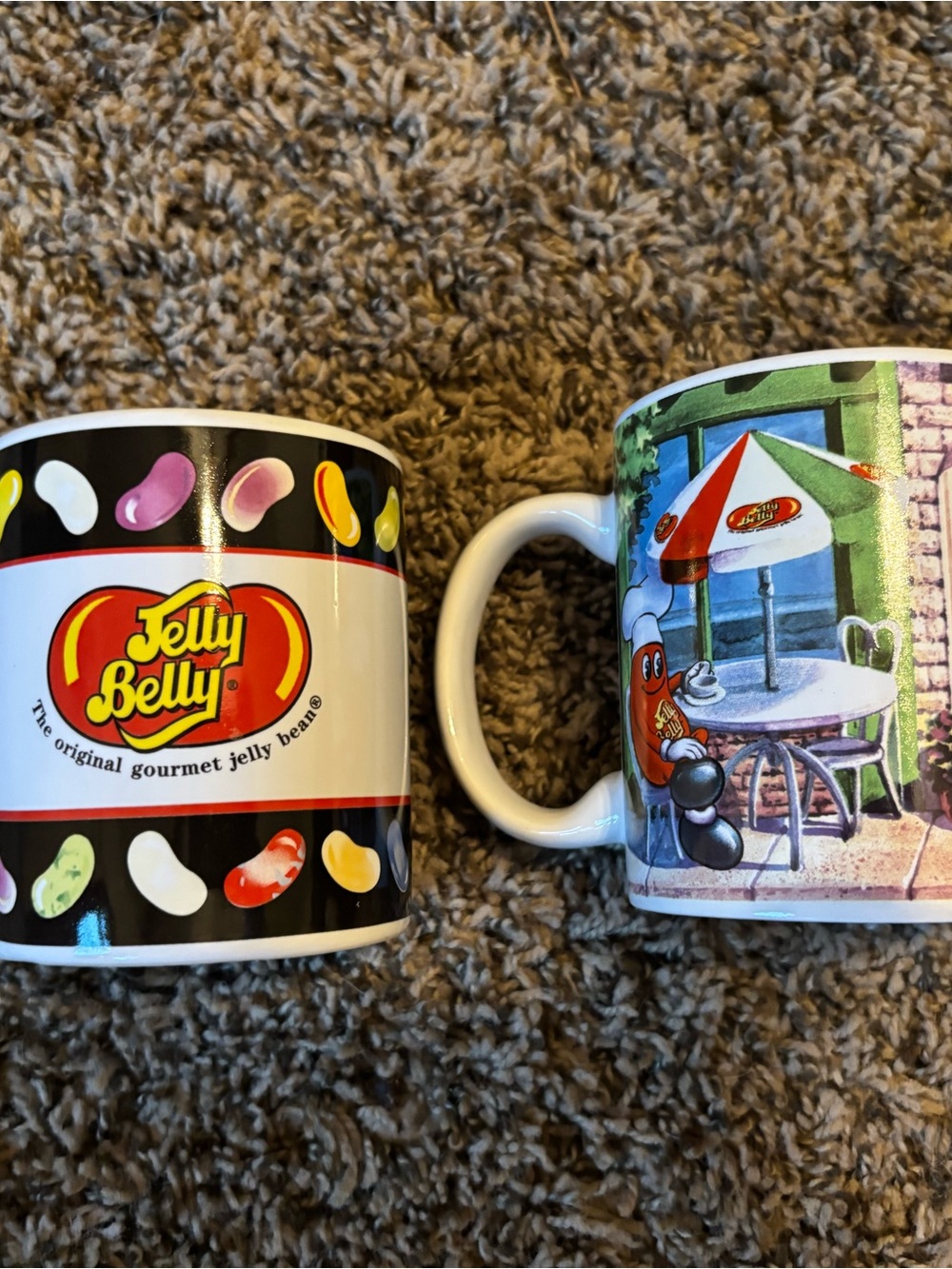 Jelly Belly Ceramic Mugs - Set of 2